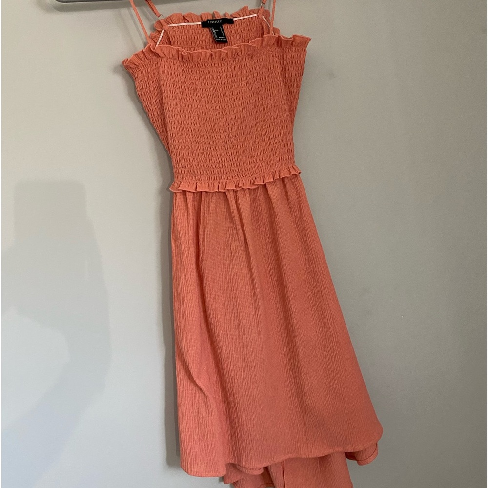 Forever 21 size small, open back sundress